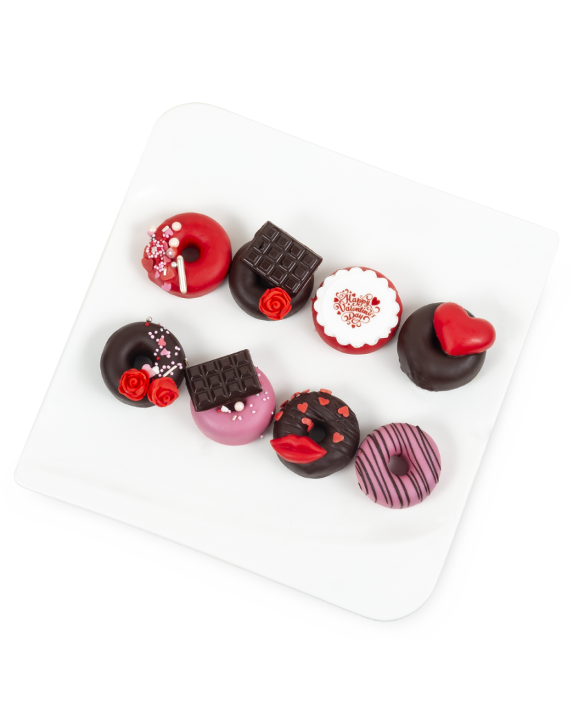 Valentýnské donuty Standard