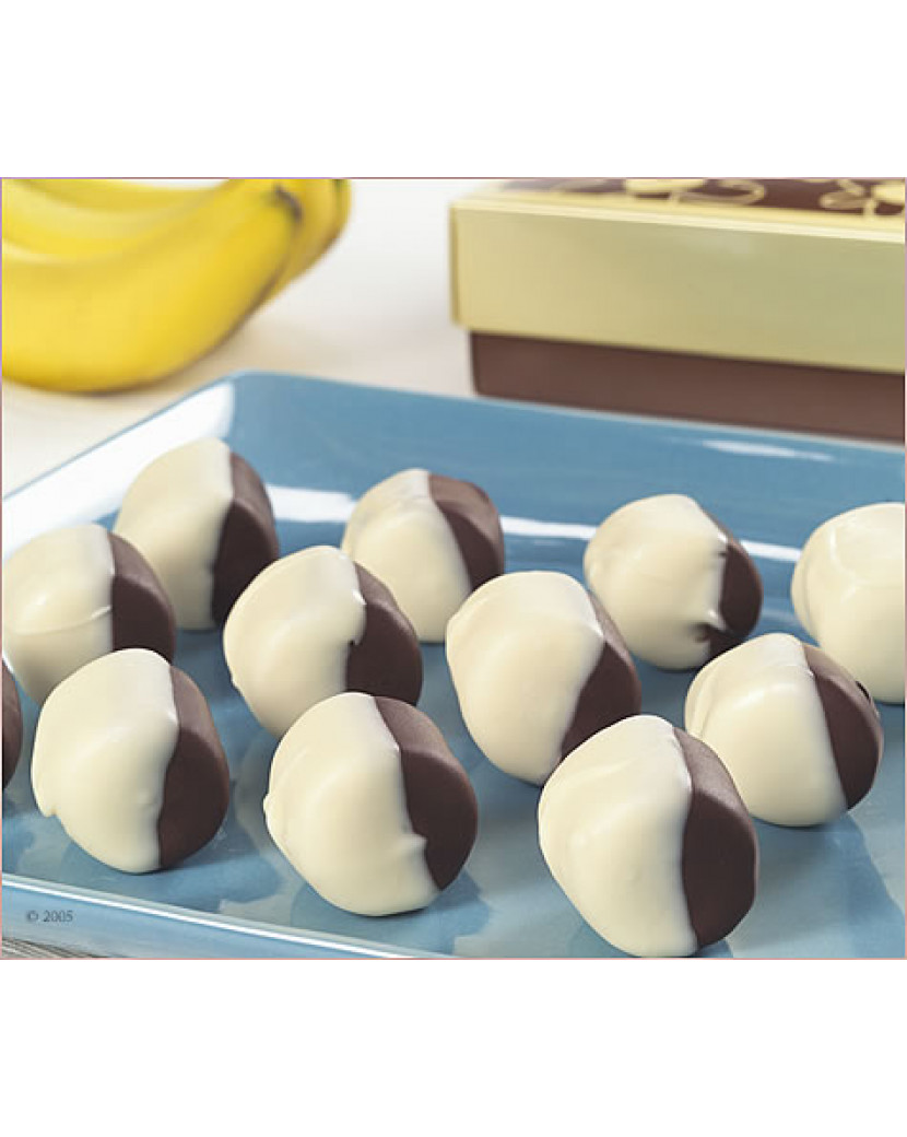 8 Banánů v čokoládě do kytice