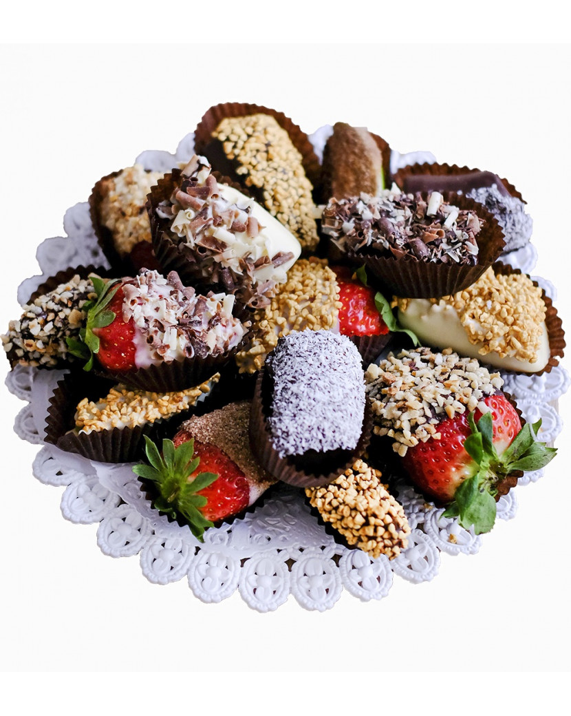 Kusovky - ovoce v čokoládě 100 Ks