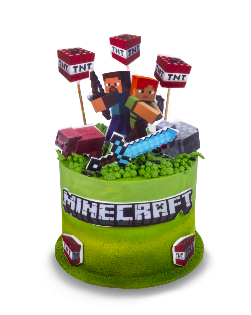 Dort Minecraft 26 cm, min. 28 porcí