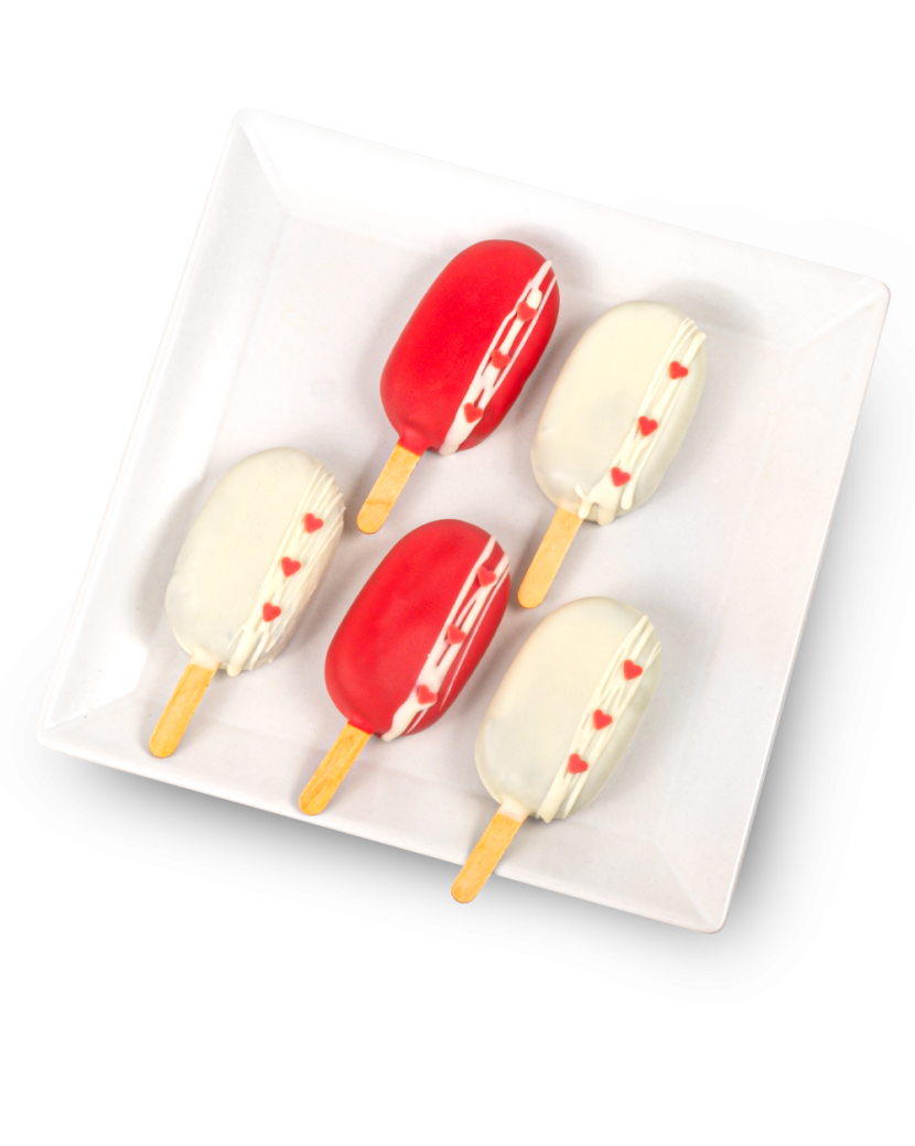 Dortové nanuky se srdíčky Velký (L)