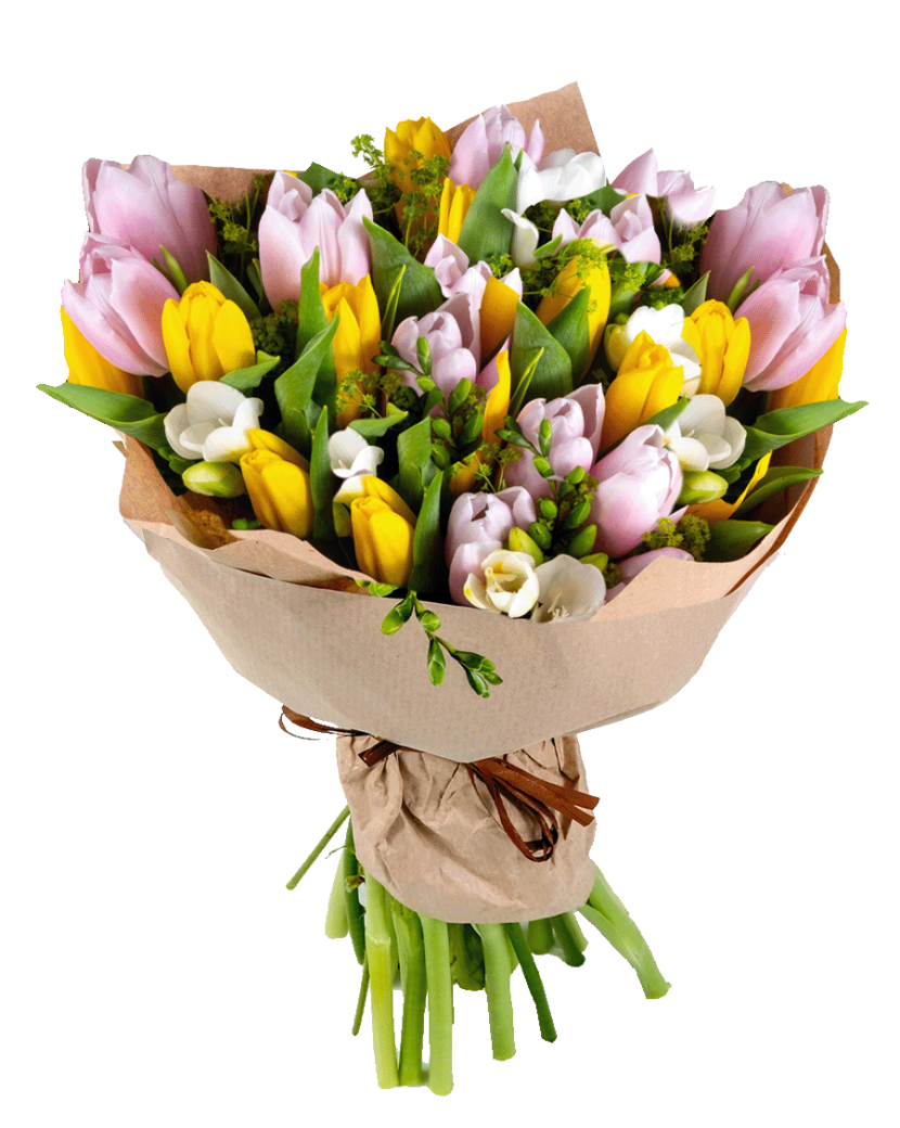 Jarní kytice tulipánů 30 Ks