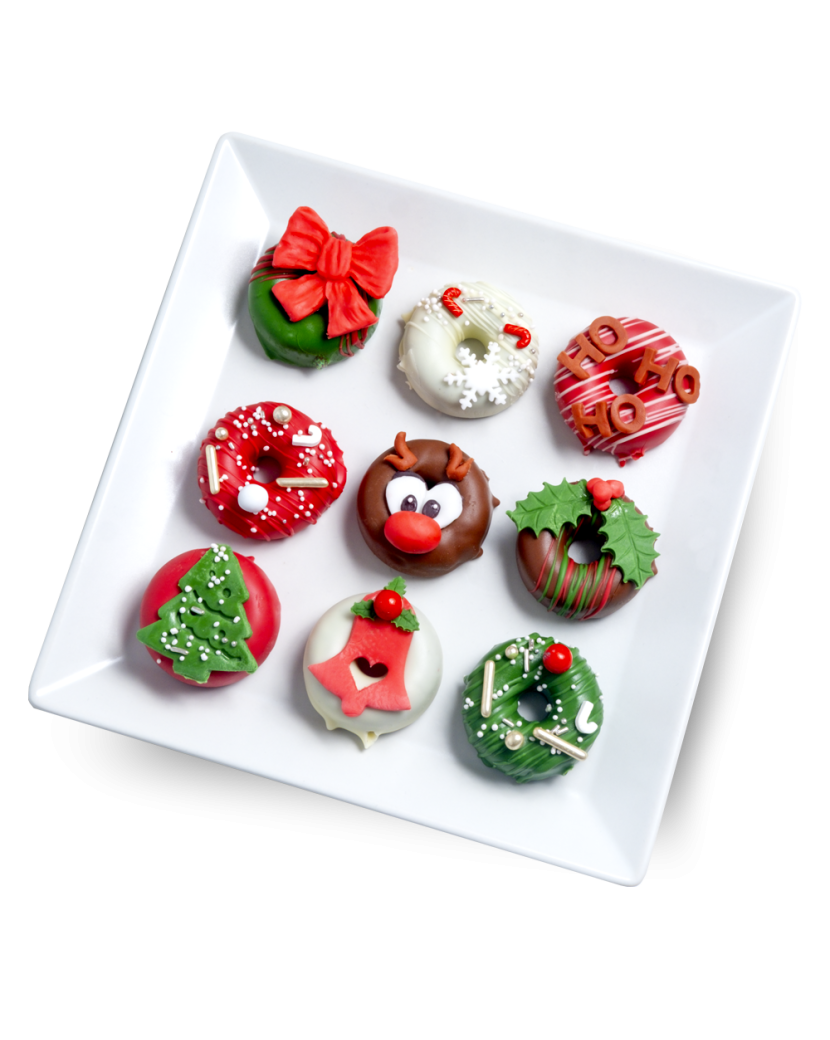 Vánoční donuty Standard