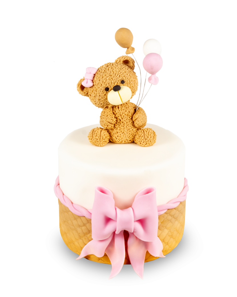 Miminkovský dort 16 cm, 12 porcí