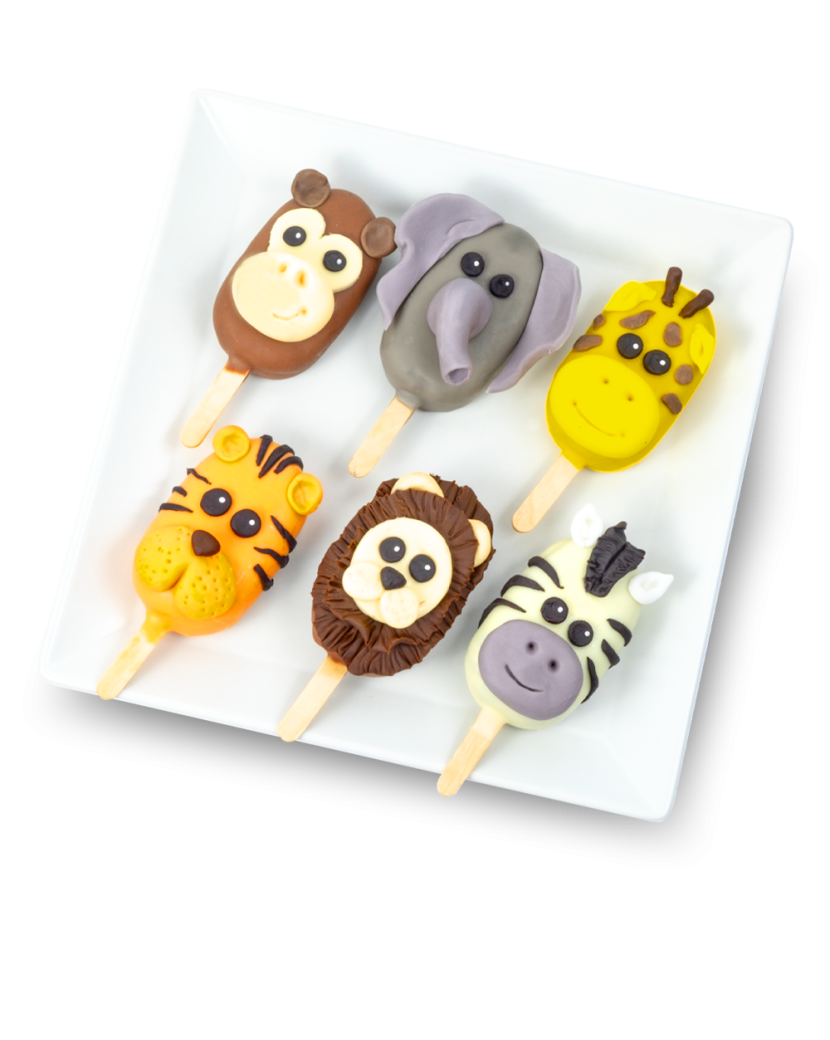 Zvířátkové dortové nanuky Extra velký (XL)