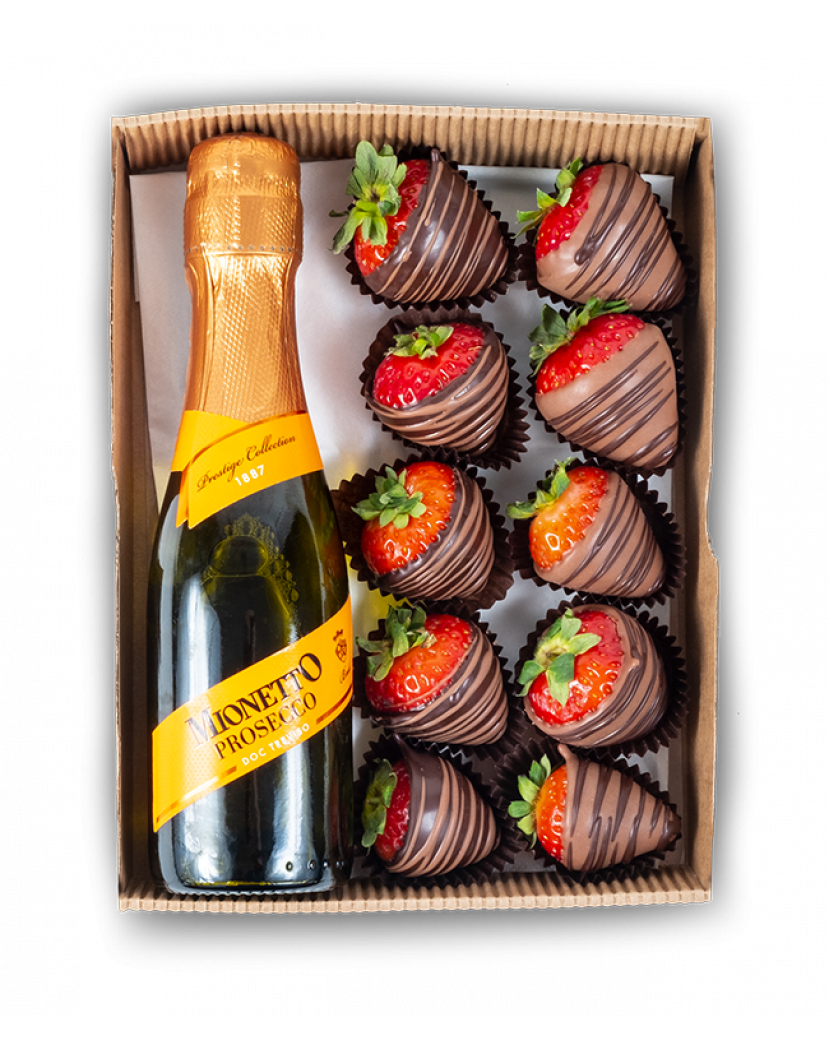 Jahody a prosecco Malý (S)