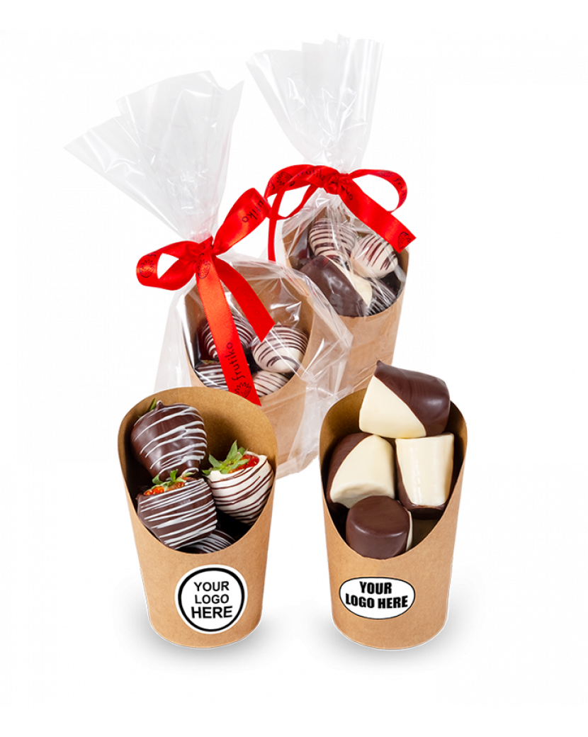 Ovocný kornout s logem Jahoda