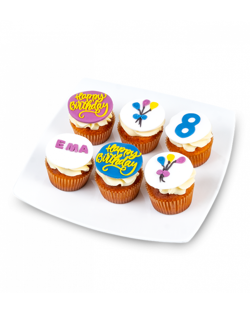 Narozeninové muffiny XXL