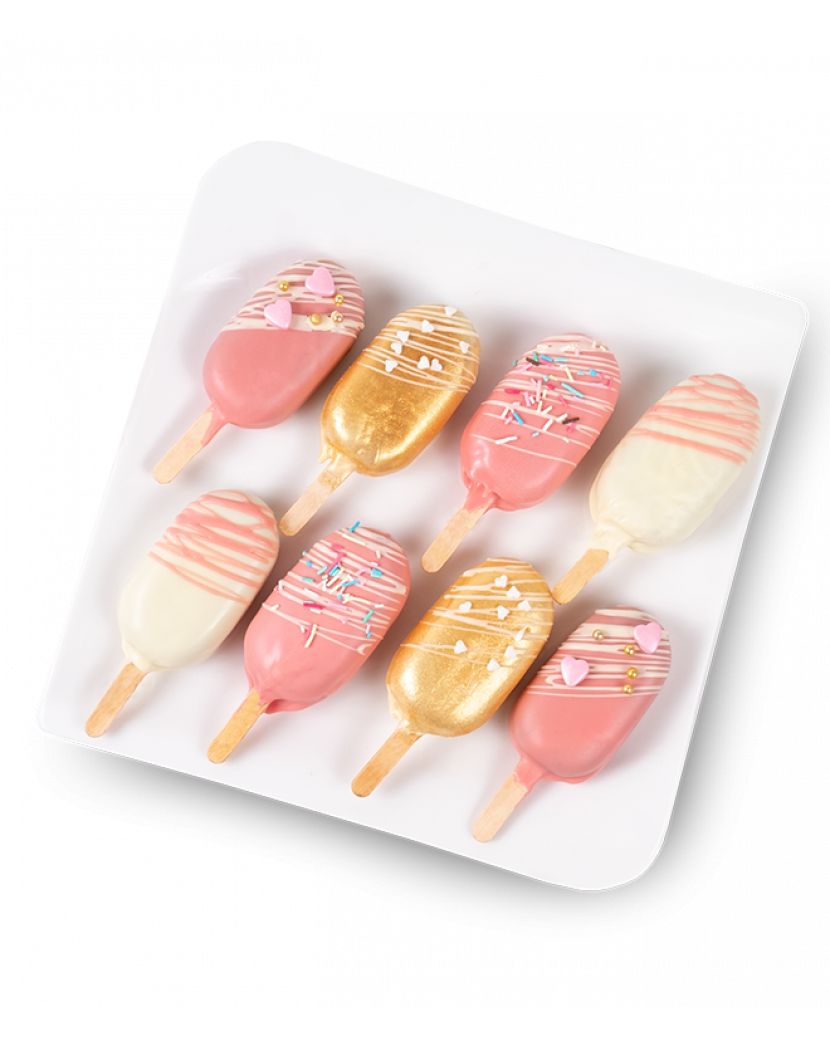 Dortové nanuky růžové Střední (M)