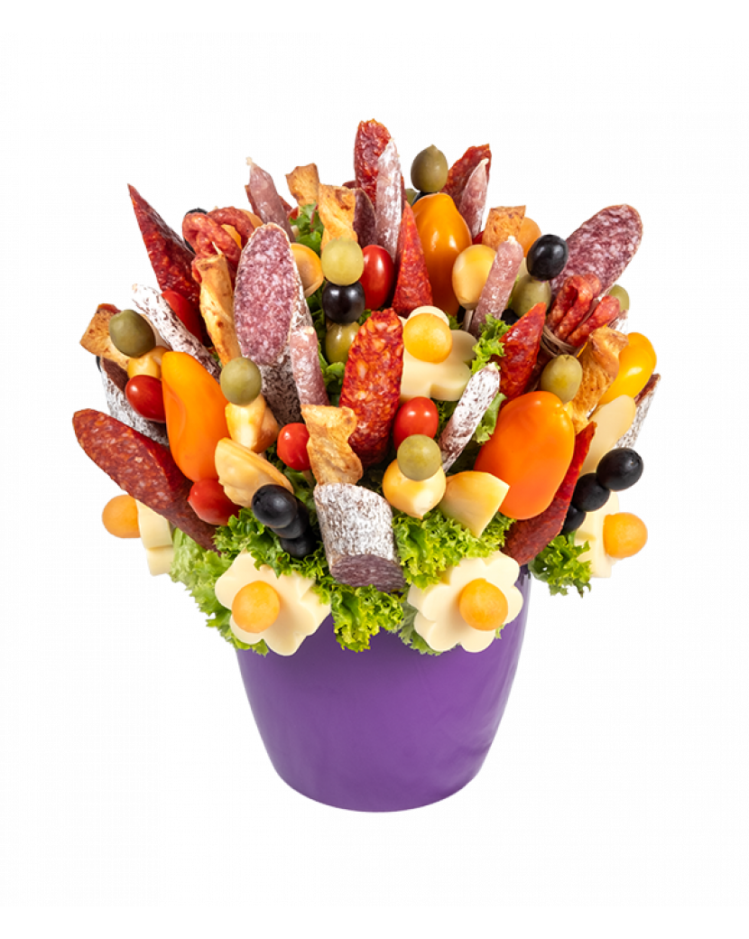 Party kytice z uzenin Velký (L)