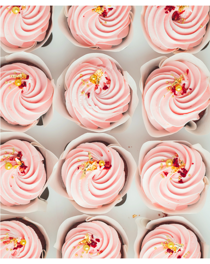 Růžové Cupcakes XXL