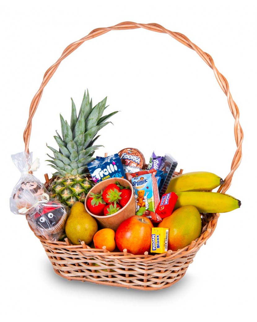 Dárkový koš se sladkostmi Střední (M)