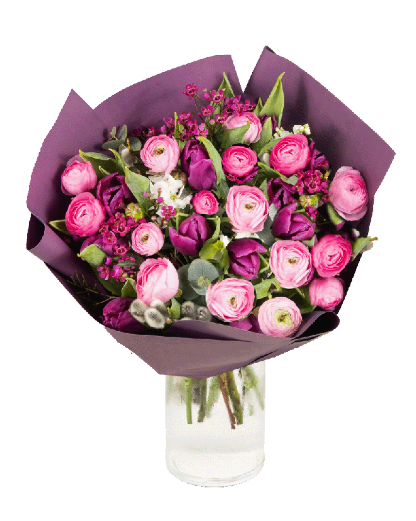 Fialová kytice Standard