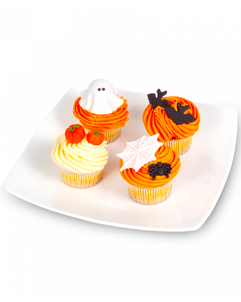 Halloweenské muffiny XXL