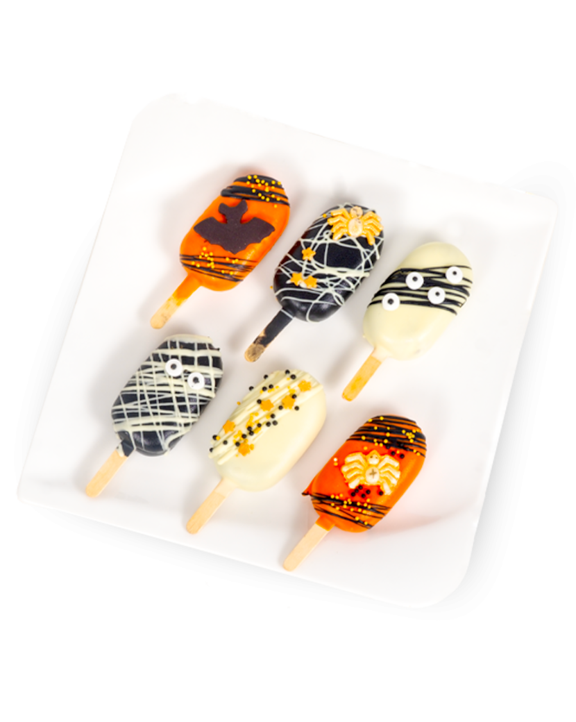 Halloweenské dortové nanuky Střední (M)