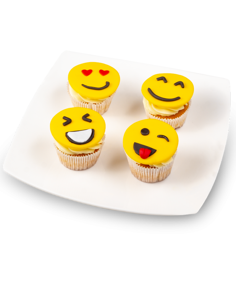 Smajlíkové muffiny XXL