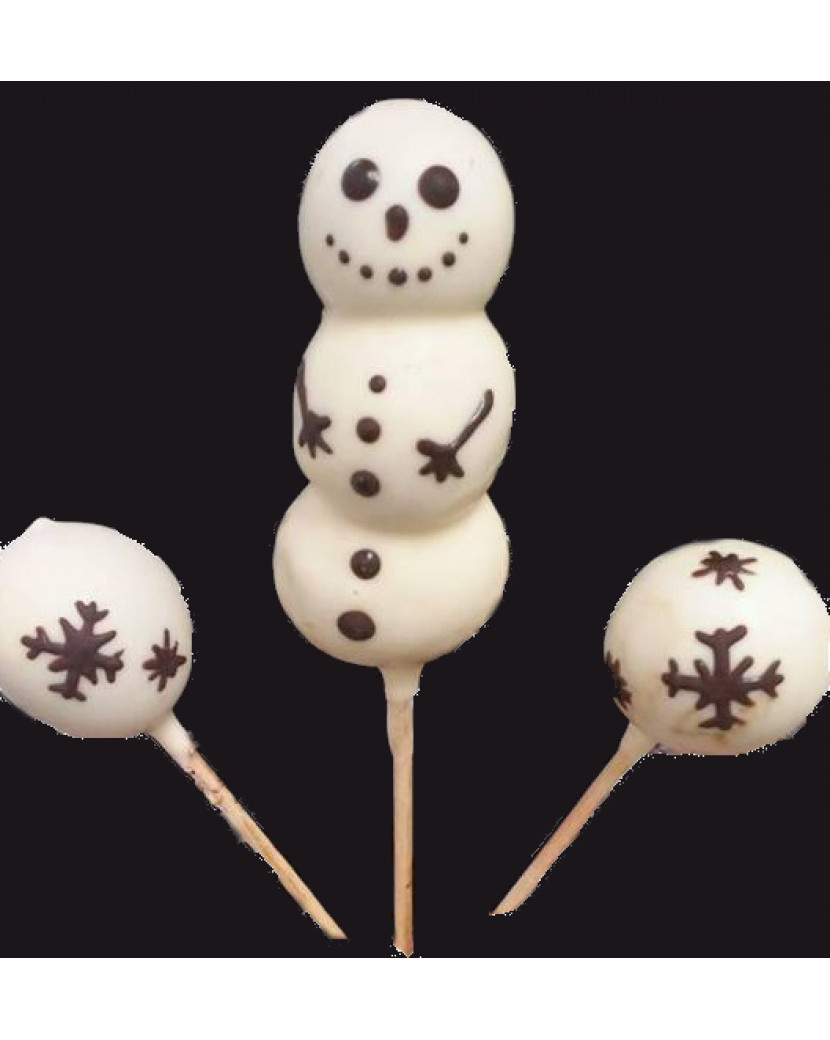 Sněhulák a vločky