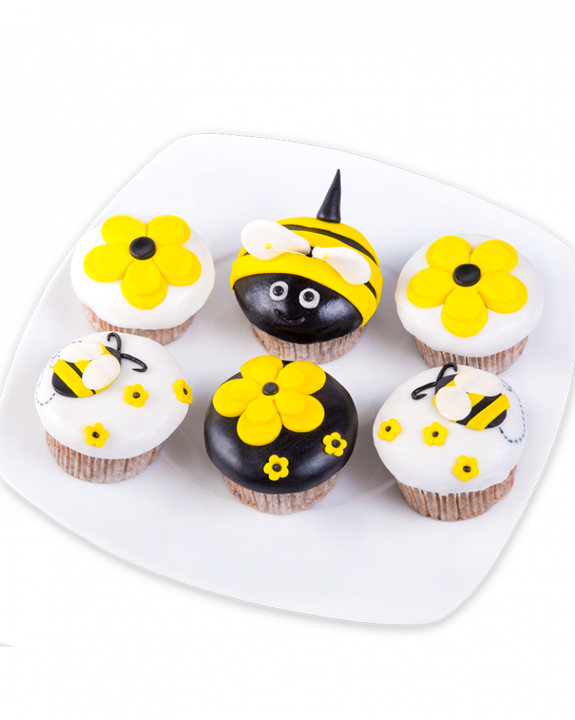 Včeličkové muffiny XXL