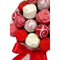 Pink bouquet from popcakes 3