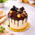 Сливочный пирог с шоколадом 3