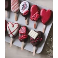 Valentýnské dortové nanuky 2