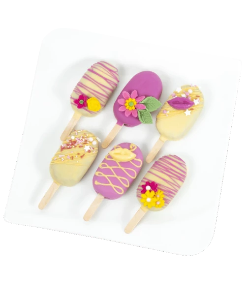 Spring Cake Popsicle
