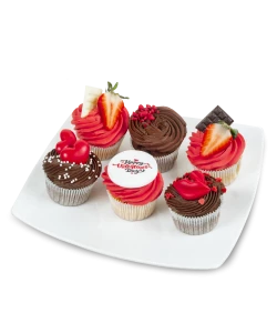 Valentýnské cupcakes