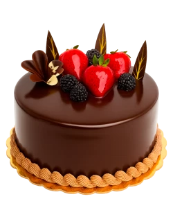 Glasierter Kuchen