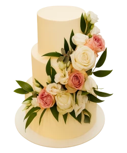 3 Tier Wedding cake