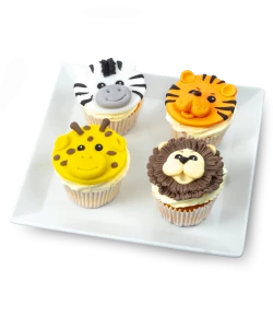Zvířátkové cupcakes