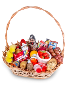 Santa Claus Gift Basket