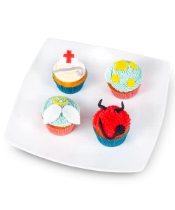 Sankt Nikolaus Cupcakes