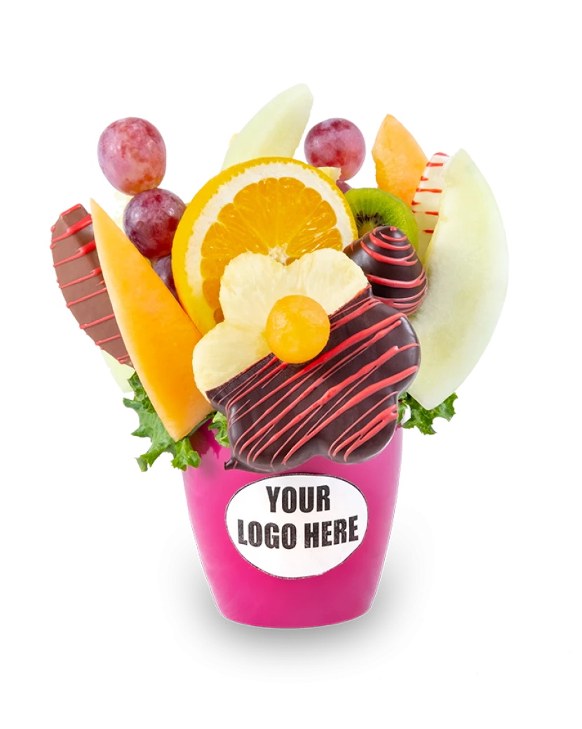Fruit Logo Flower