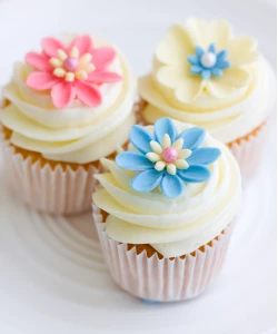 Blumen Muffins