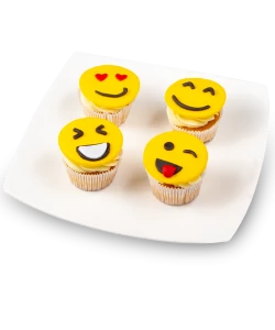Smiley Cupcakes