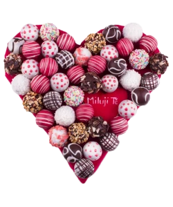 Heart of Cake Pop Kuchen