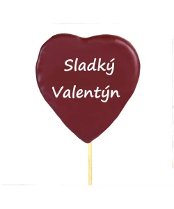 Ananasové srdce Sladký Valentýn