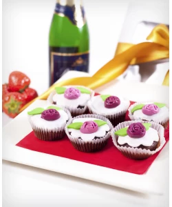 Cupcakes s růžemi