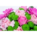 Pink Roses, Gerberas, Carnation 3