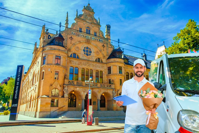 Online Blumengeschäft Liberec mit Lieferung