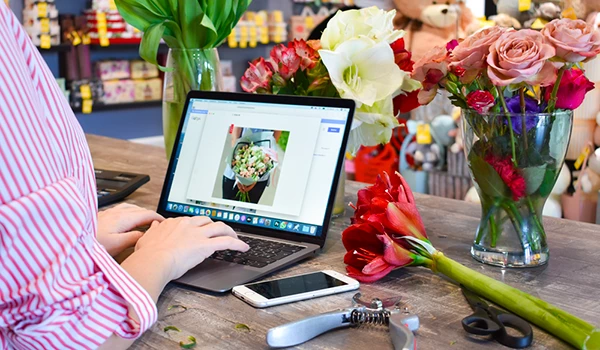Online flowershop