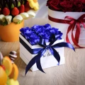 Schachtel mit Blauen Rosen 2
