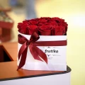 Red Roses White Heart Box 2