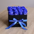 Schwarze Kasten Blaue Rosen 2