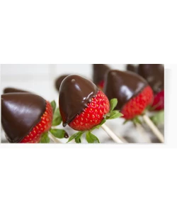 8 choco strawberries