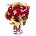 50 Red Roses, Eucalypt 2