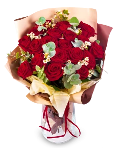 50 Red Roses, Eucalypt