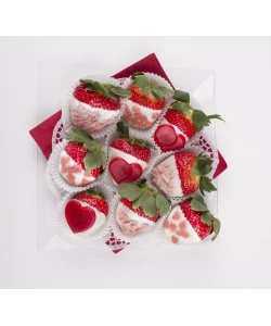 Heart Strawberries Sprinkles